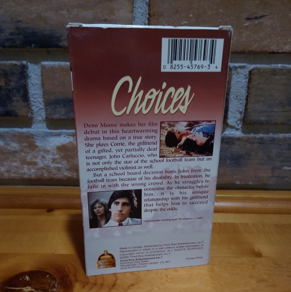 Choices 1981 Drama Drama VHS video tape - Picture 3 of 8